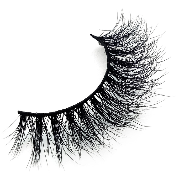 2020 Best Seller Free Sample Accepted Real Mink Fur 5D Strip Lashes with Private Label YY65